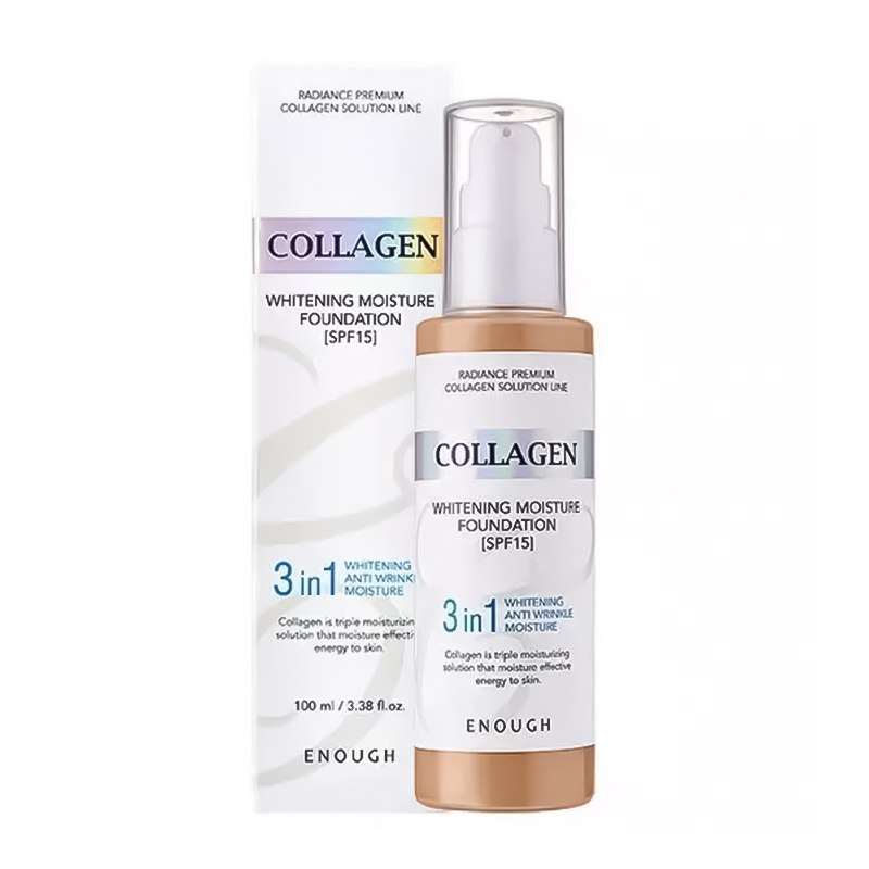 Enough Collagen Fond de ten iluminator cu colagen și filtru SPF15 13