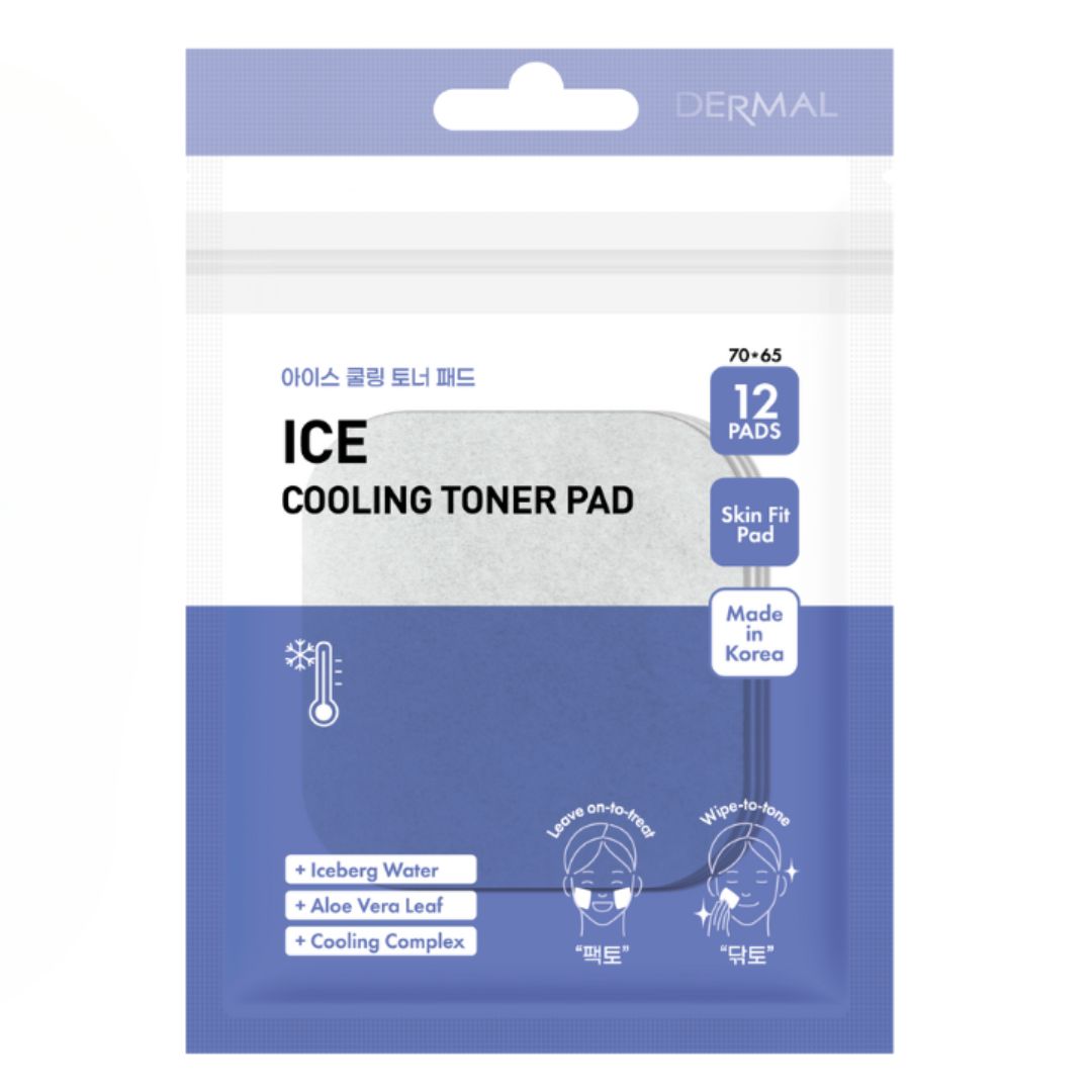 Dermal Ice Cooling Toner Pad - Discuri răcoritoare pentru tonifierea tenului