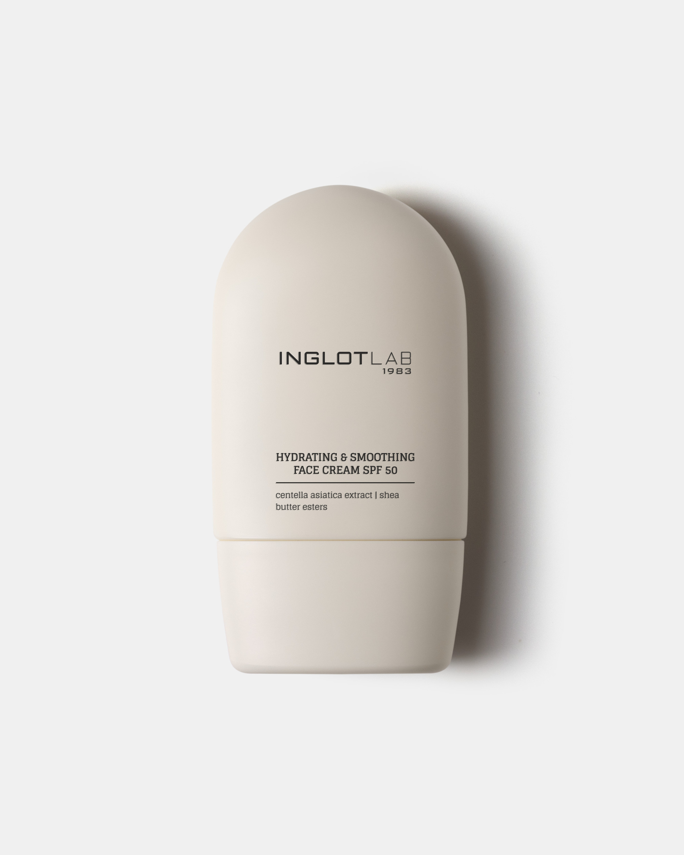 Inglot LAB 1983 Cremă hidratantă și netezitoare pentru față cu filtru SPF50, 50 ml