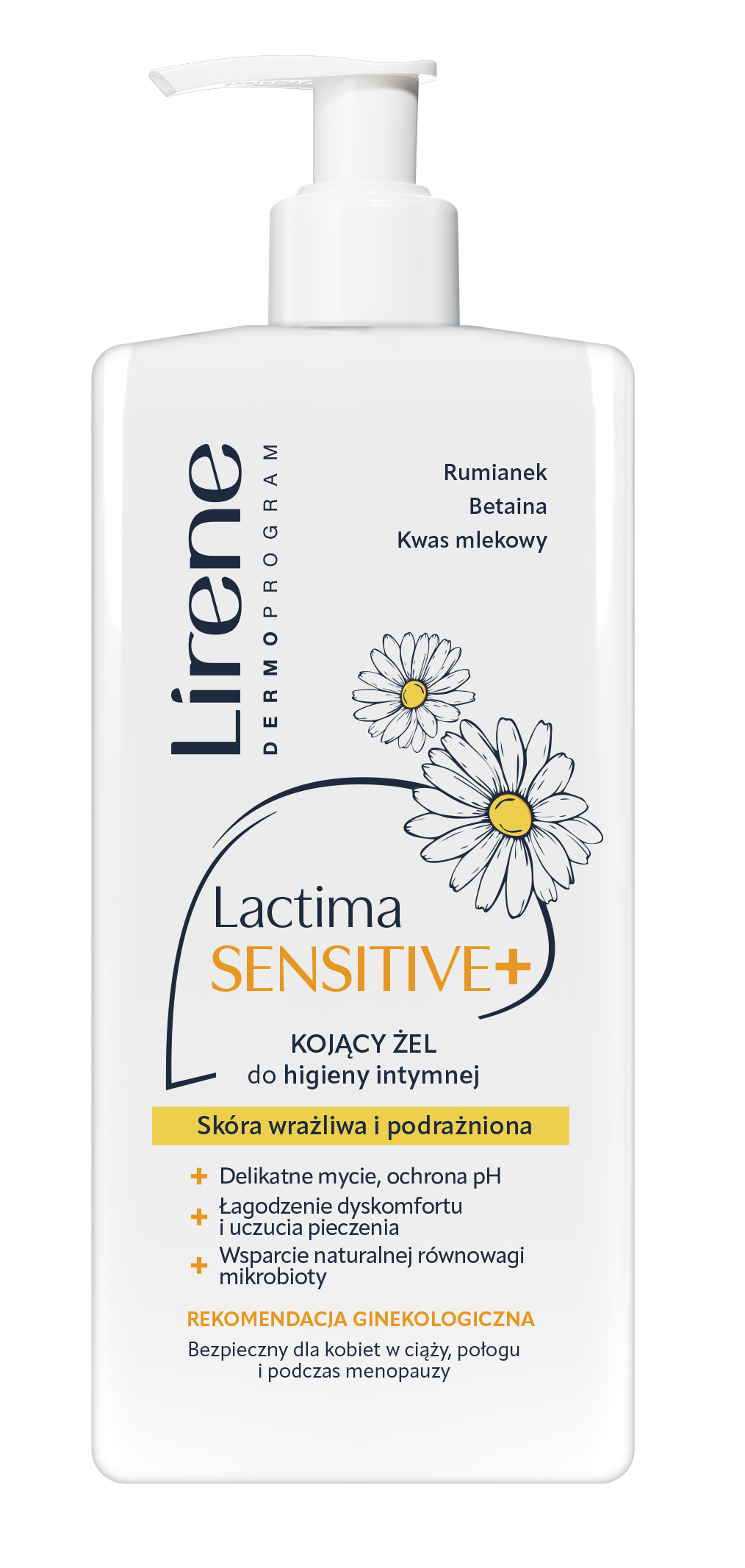 Lirene Lactima Sensitive + Gel calmant pentru igiena intimă 300 ml