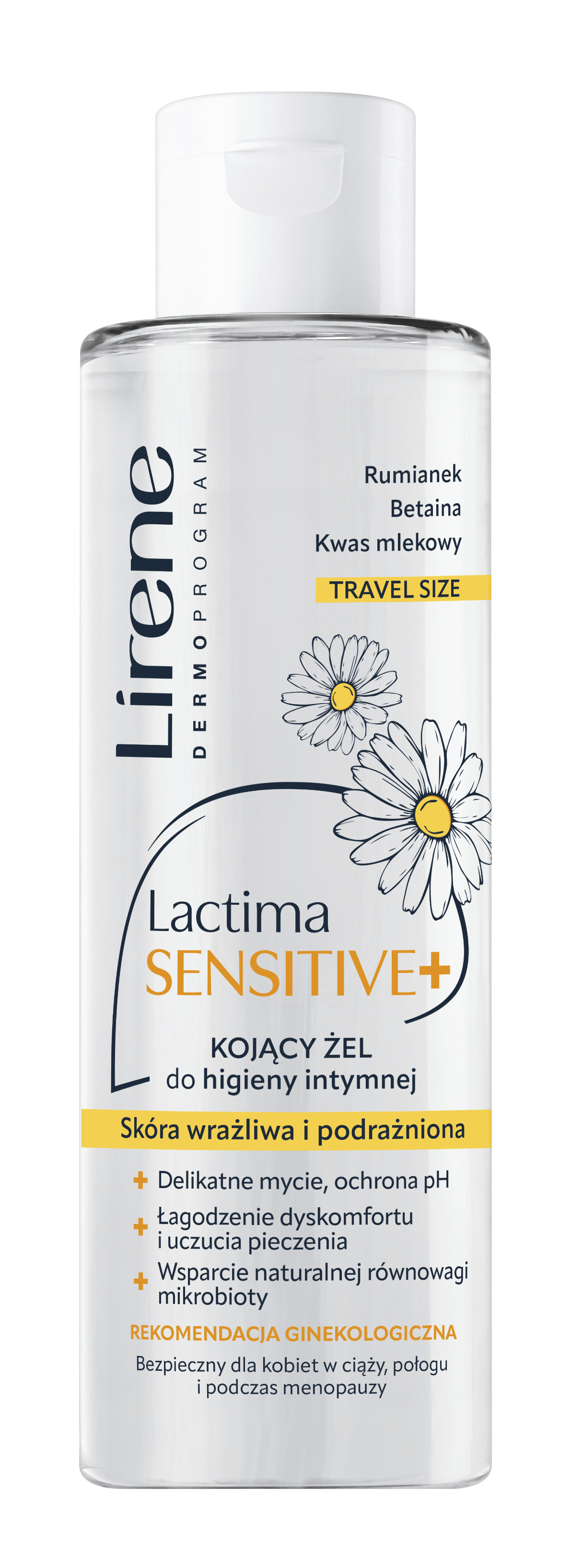 Lirene Lactima Sensitive + Gel calmant pentru igiena intimă 100 ml