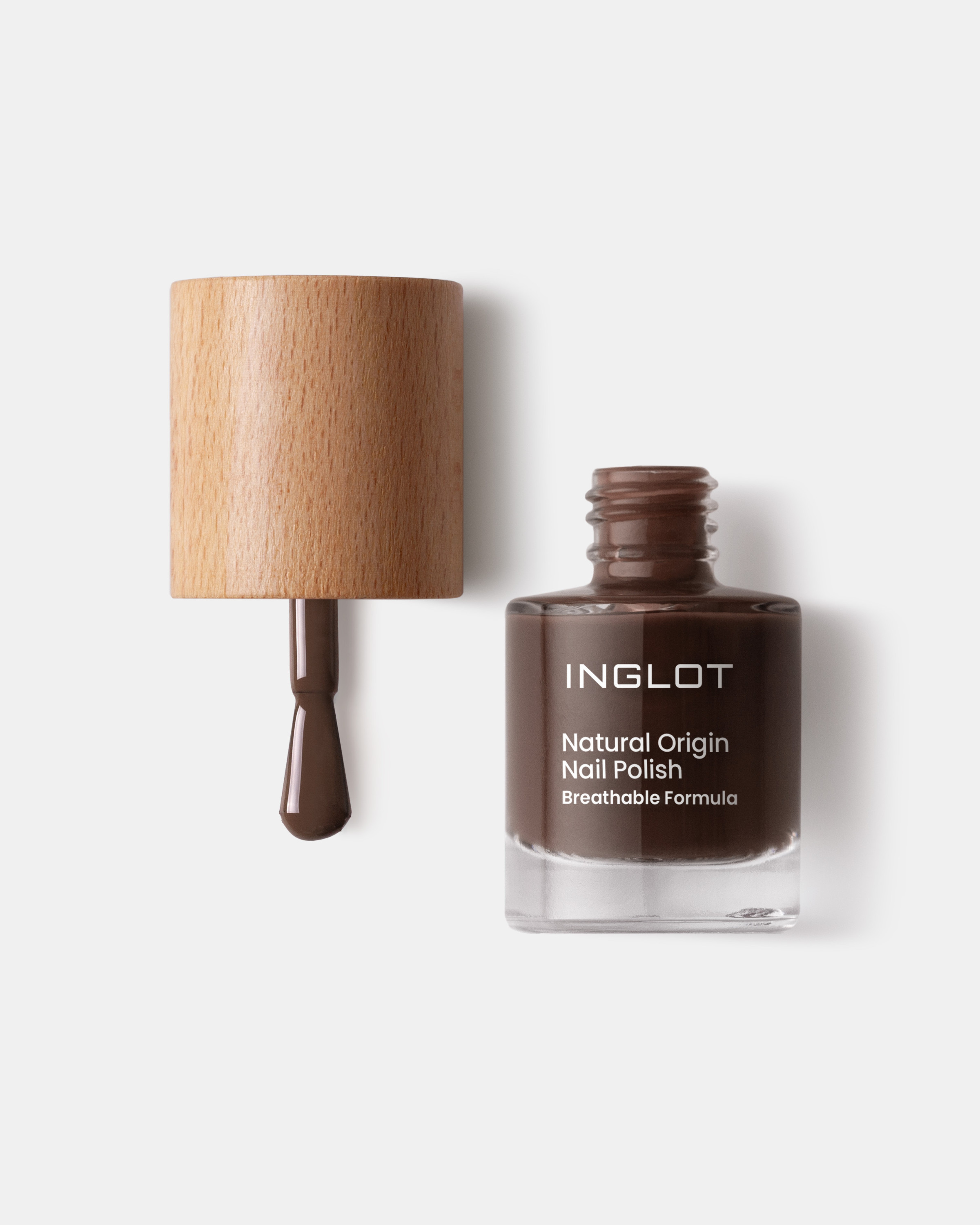 Inglot Natural Origin Lac de unghii 057 Deep Chocolate