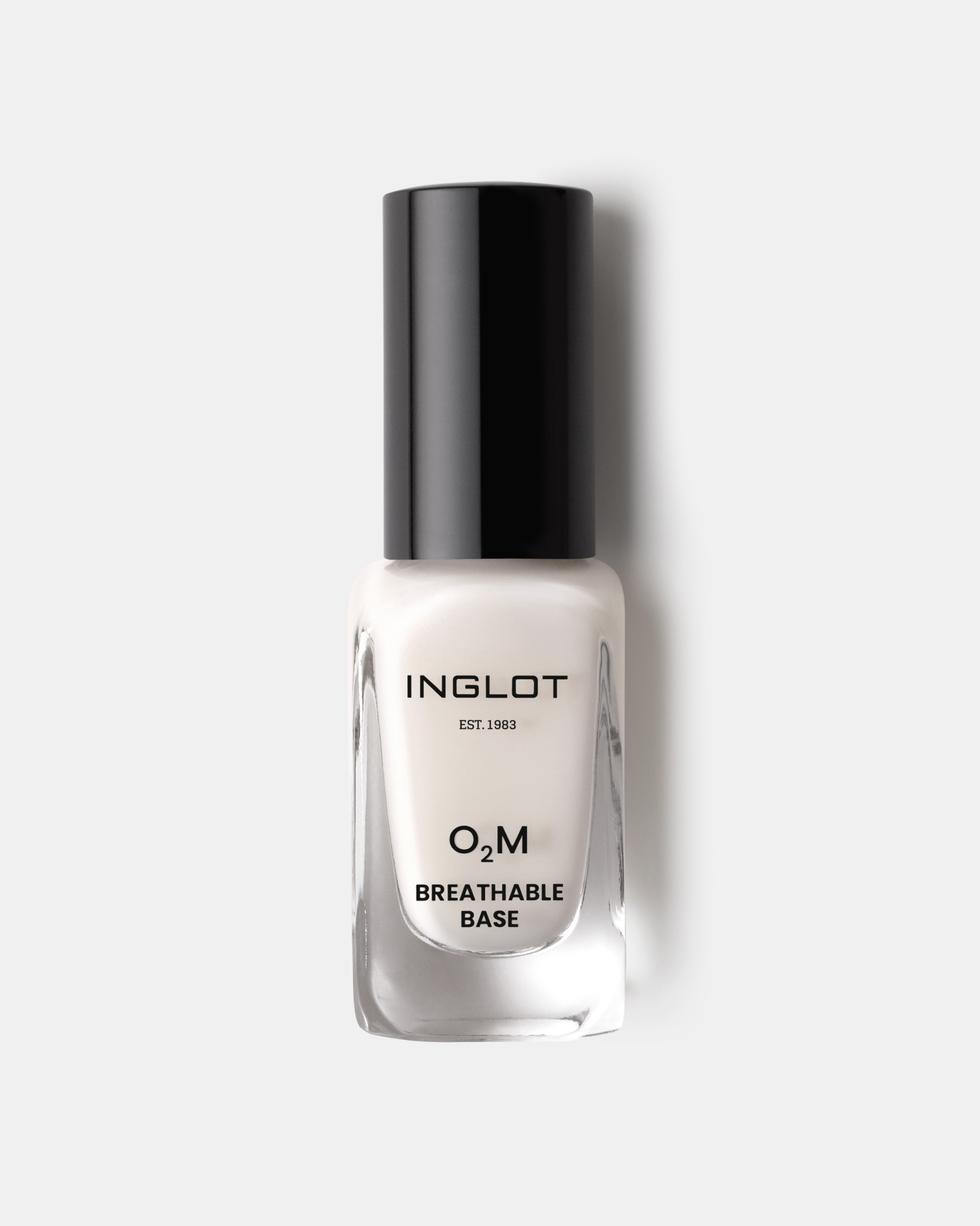 Inglot O2M Lac de unghii respirabil, cu efect de fond de ten
