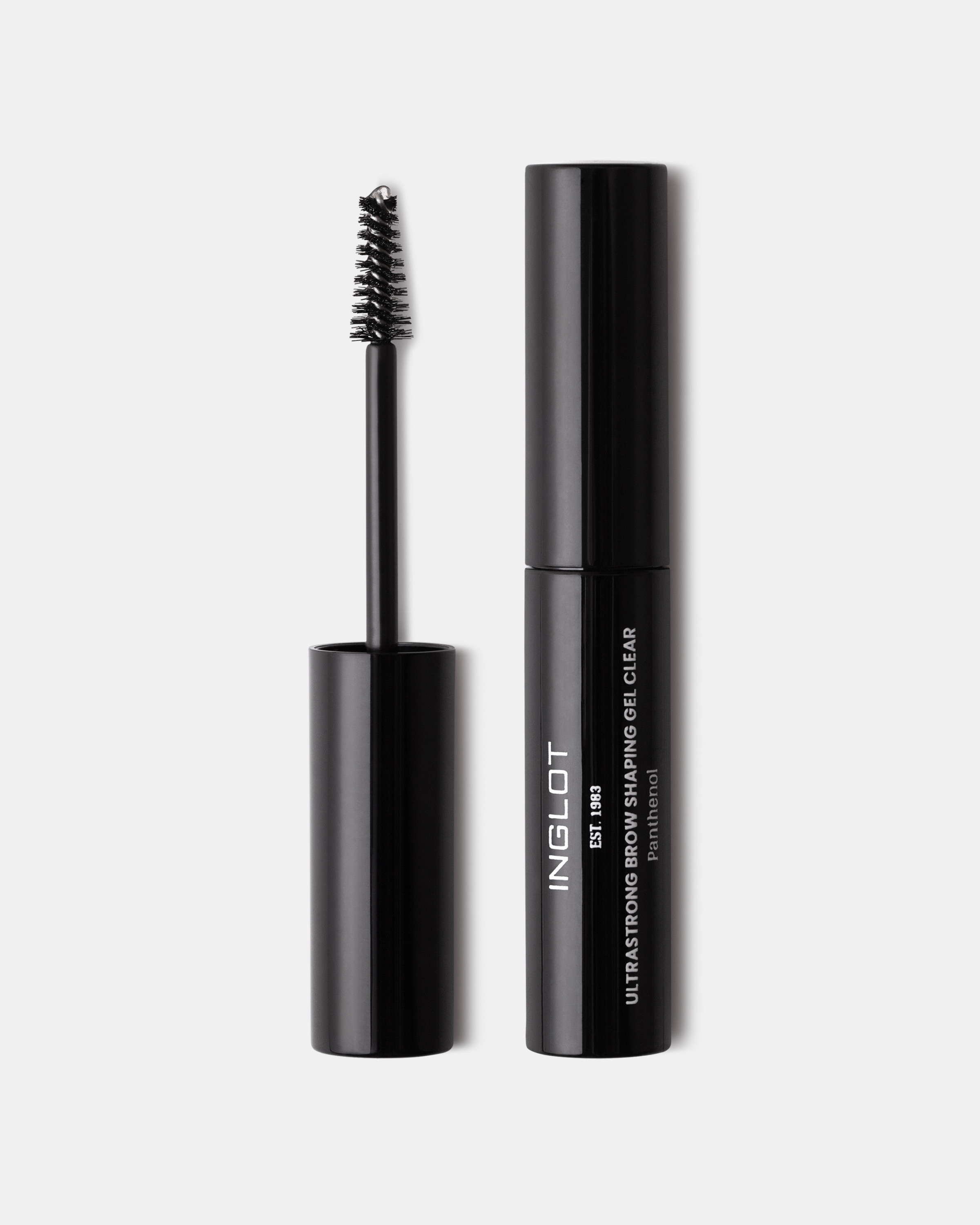 Inglot Gel modelator pentru sprâncene Ultrastrong Clear