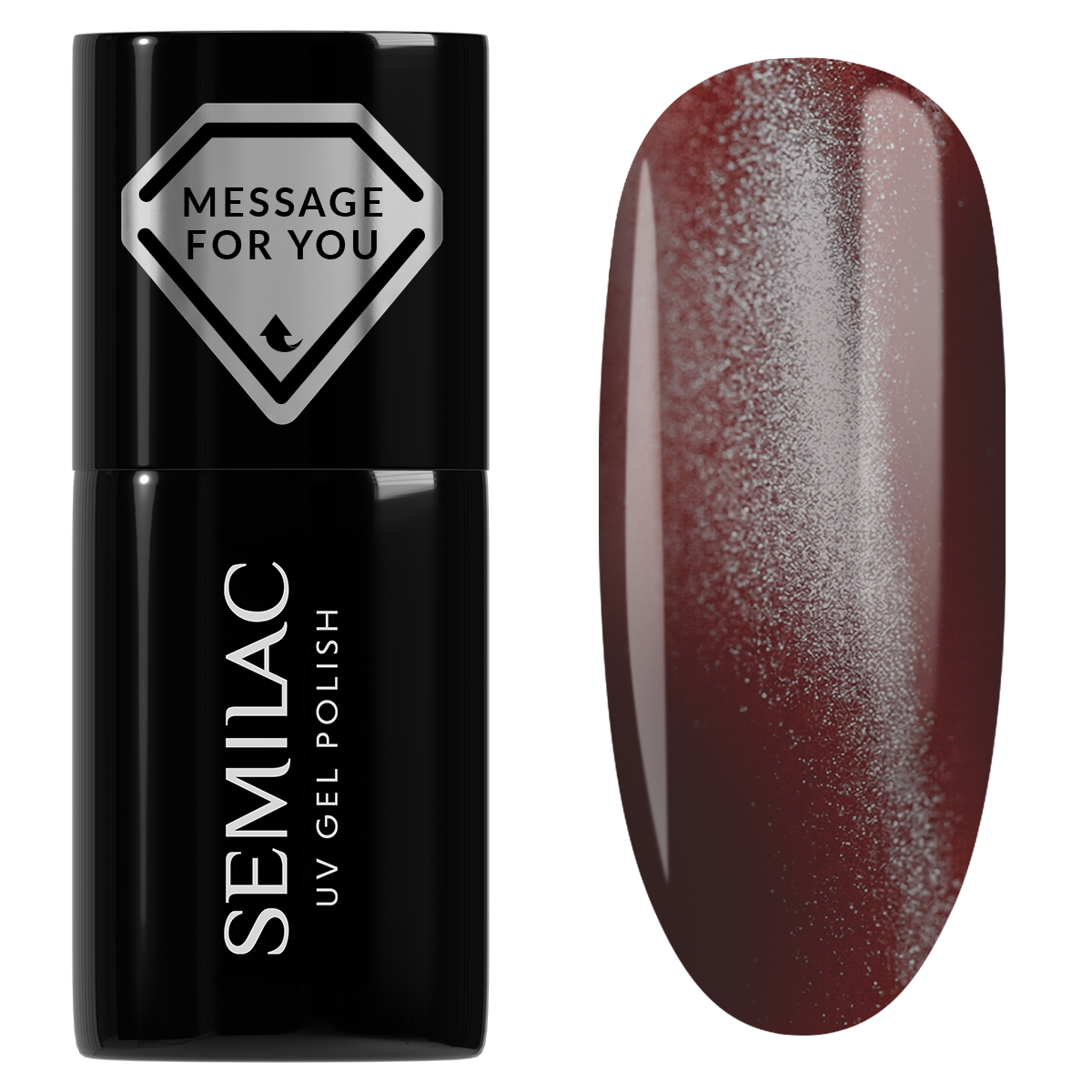 Semilac Lac hibrid 738 Cherry Choco Jelly Gloss