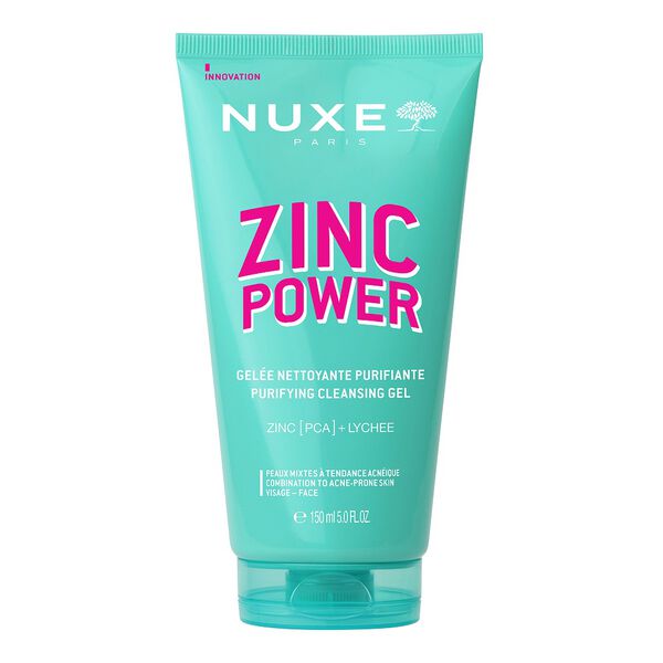 NUXE Zinc Power Gel de curățare pentru față 150 ml