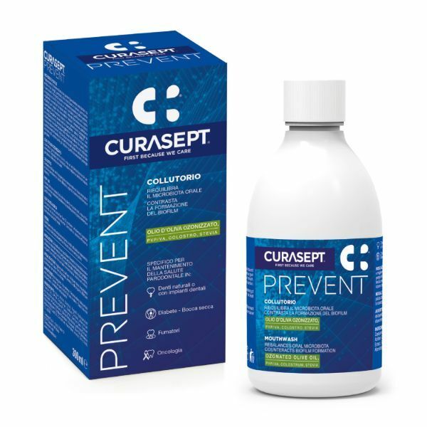 Curasept Prevent Apă de gură pentru întărirea gingiilor 300 ml
