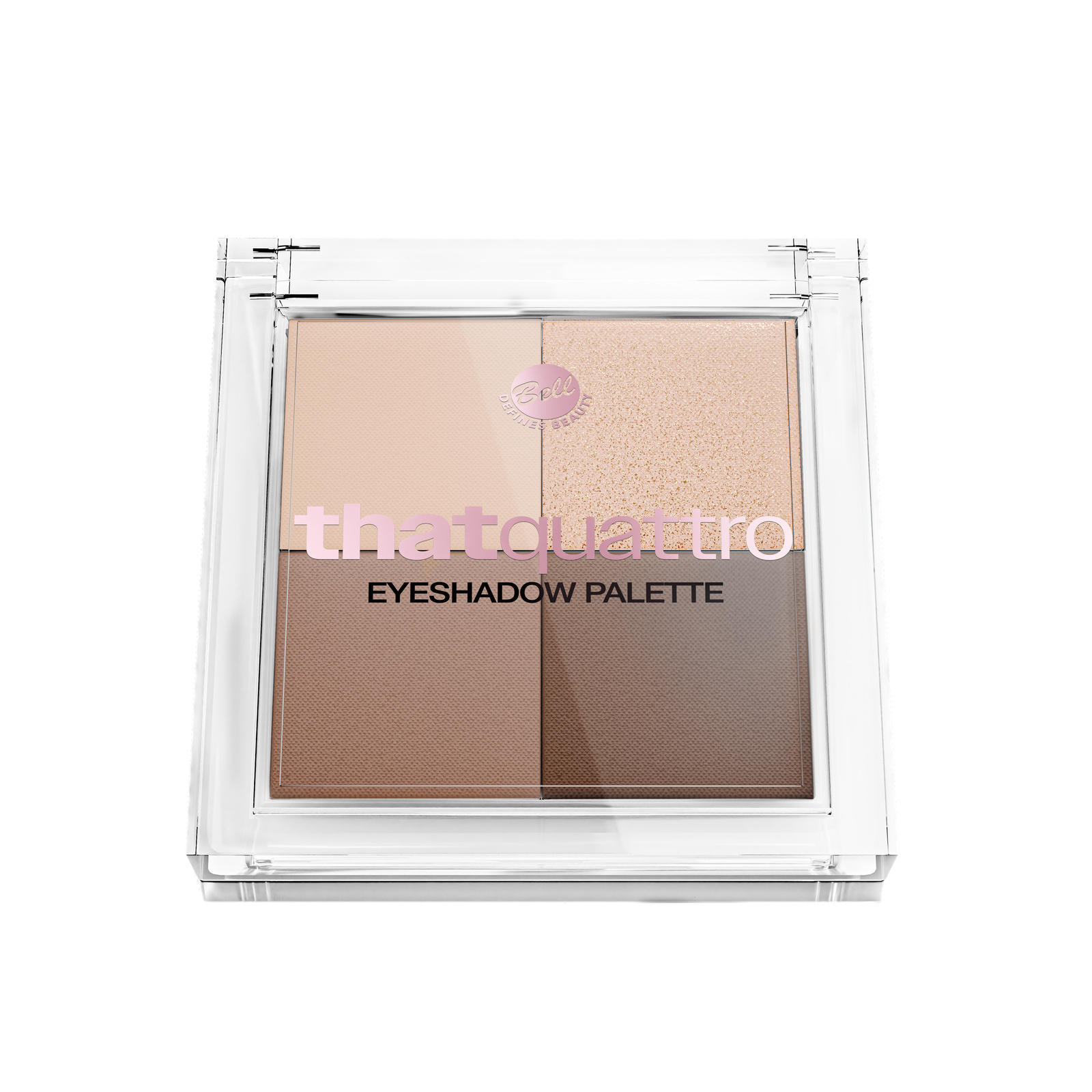 Bell That Quattro Paletă de farduri de ochi 01 Daily Nude Eyeshadow