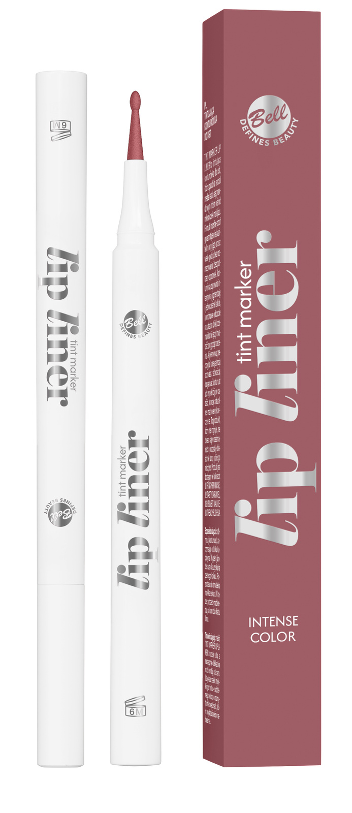 Bell Tint Marker Lip Liner - Creion de contur pentru buze cu efect de colorare 01 Pinky Promise