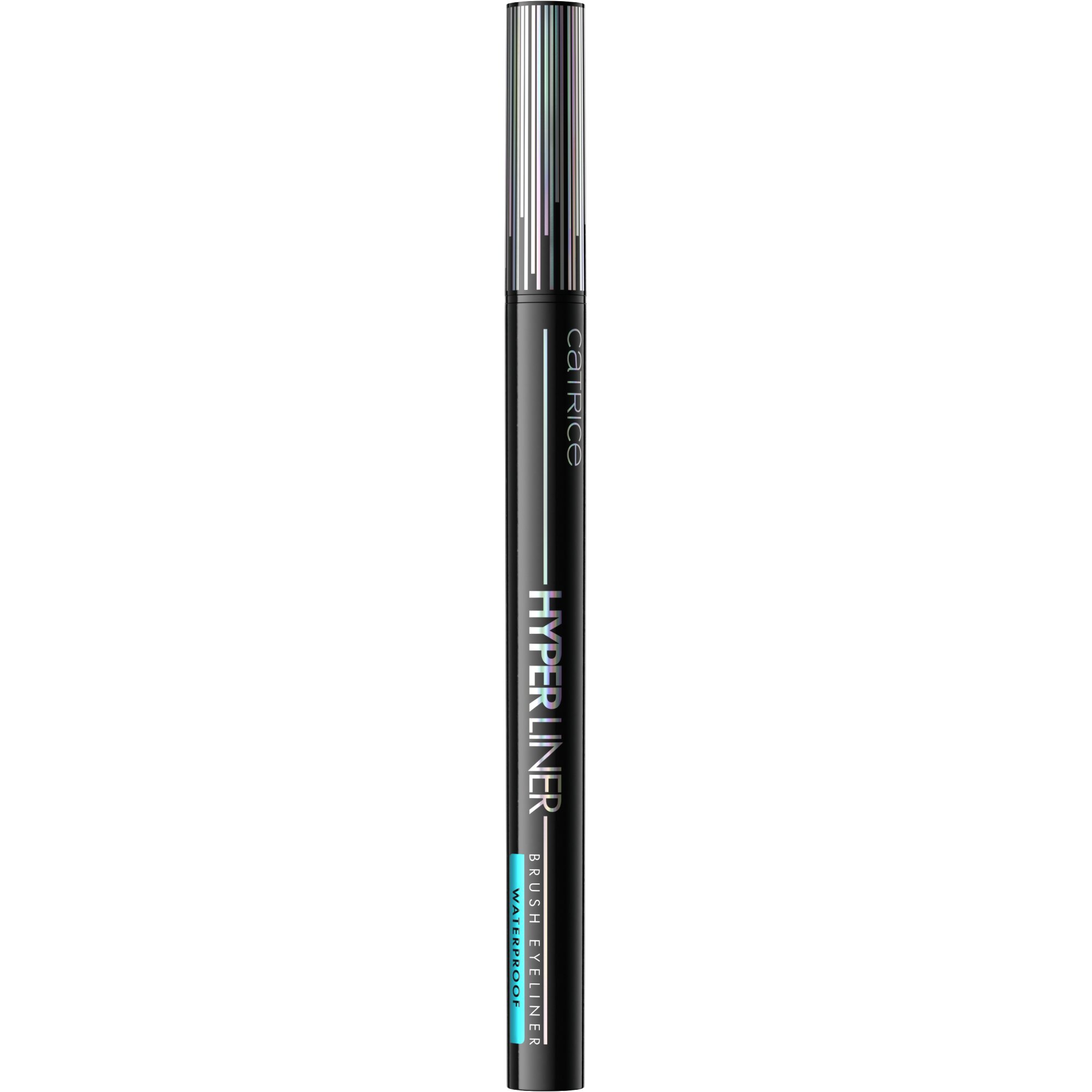 Catrice Hyper Liner Brush Eyeliner rezistent la apă 010 Ever Black
