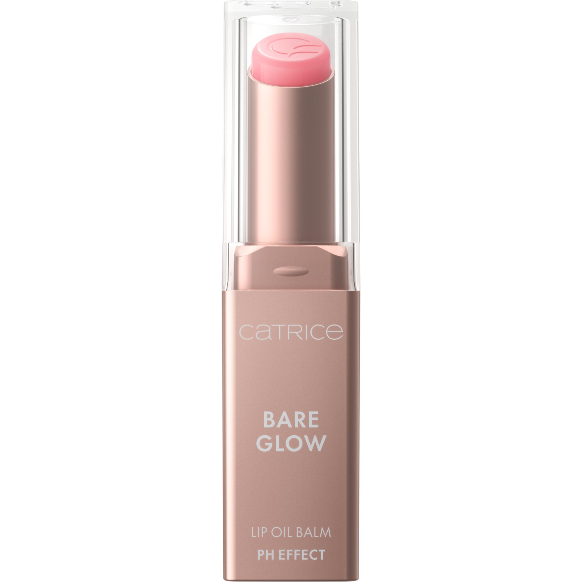 Catrice Bare Glow Balsam de buze pe bază de ulei 010 Cool Pink
