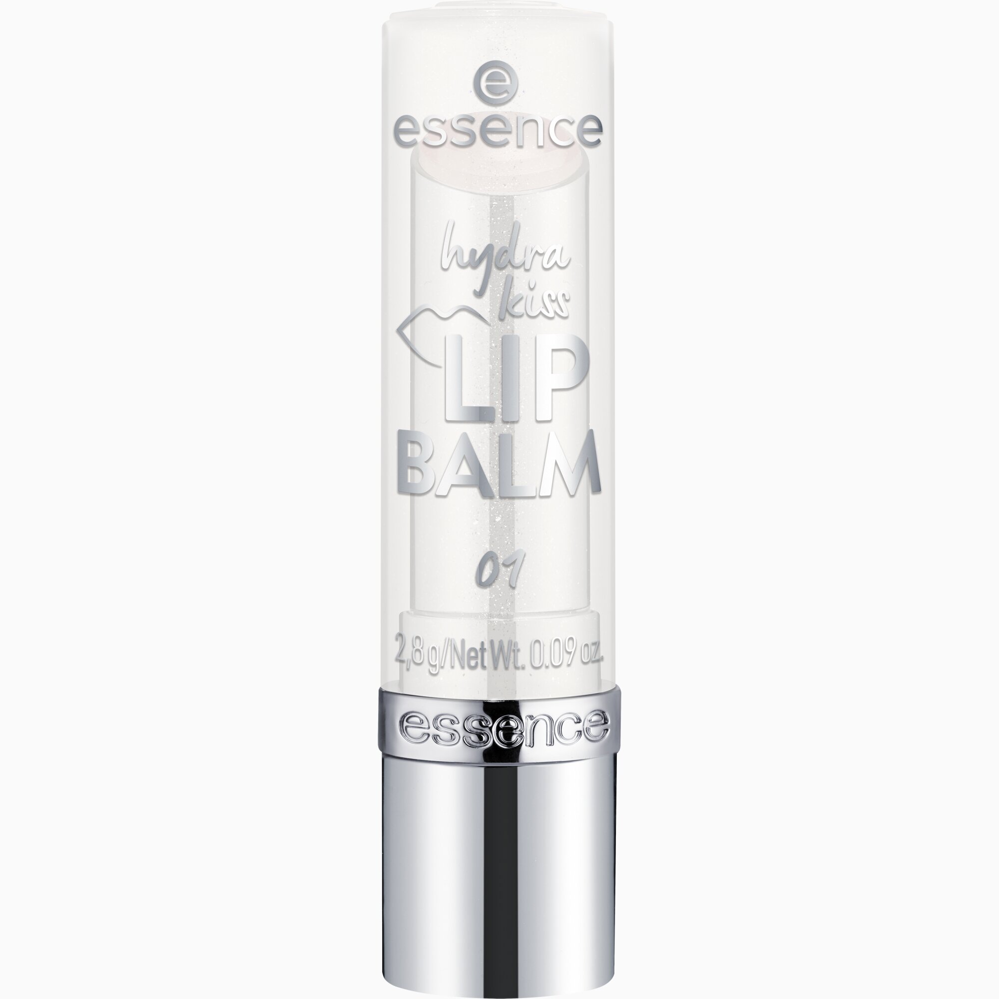 Essence Hydra Kiss Lip Balm Balsam de buze 01 Crystal Kiss