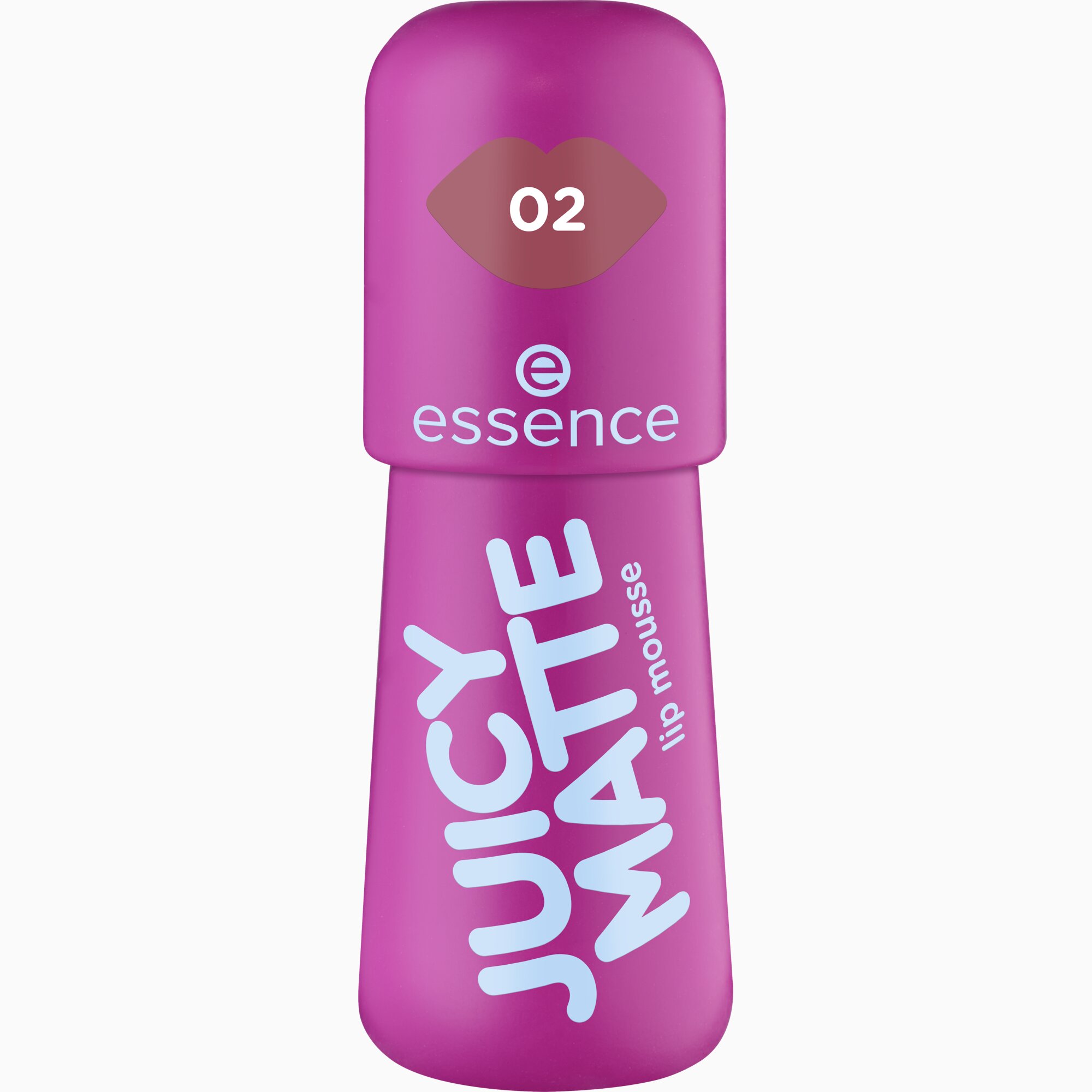 Essence Juicy Matte Ruj în formă de mousse 02 Featherlight Pink