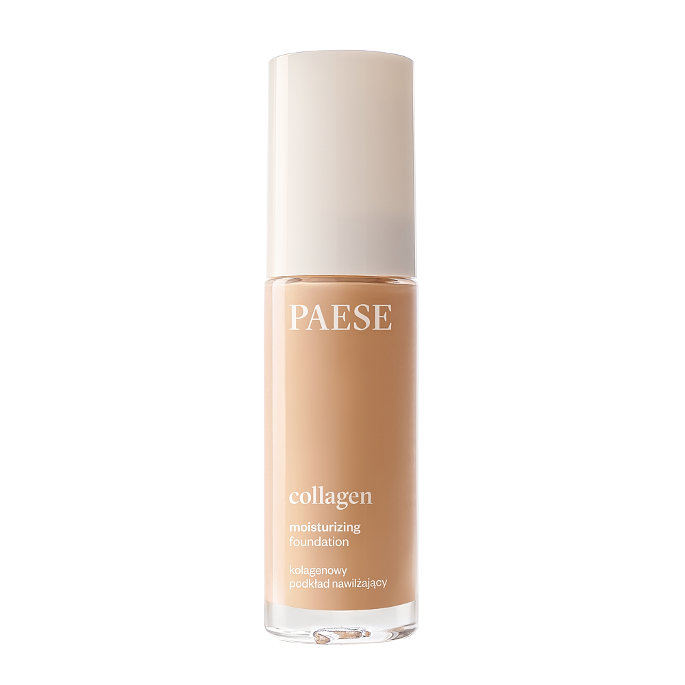 PAESE Fond de ten hidratant cu colagen, cu pompă, 301N Light Beige
