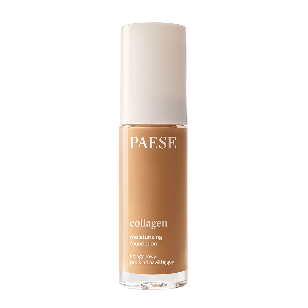 PAESE Fond de ten hidratant cu colagen, cu pompă, 303W Honey