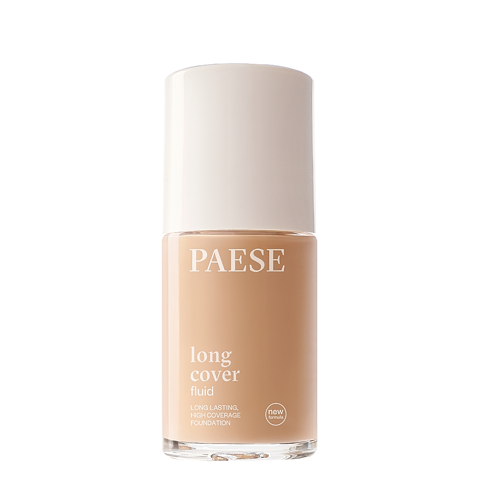PAESE Long Cover Fluid - Noua formulă: Fond de ten cu acoperire puternică și rezistență îndelungată 01 Light Beige