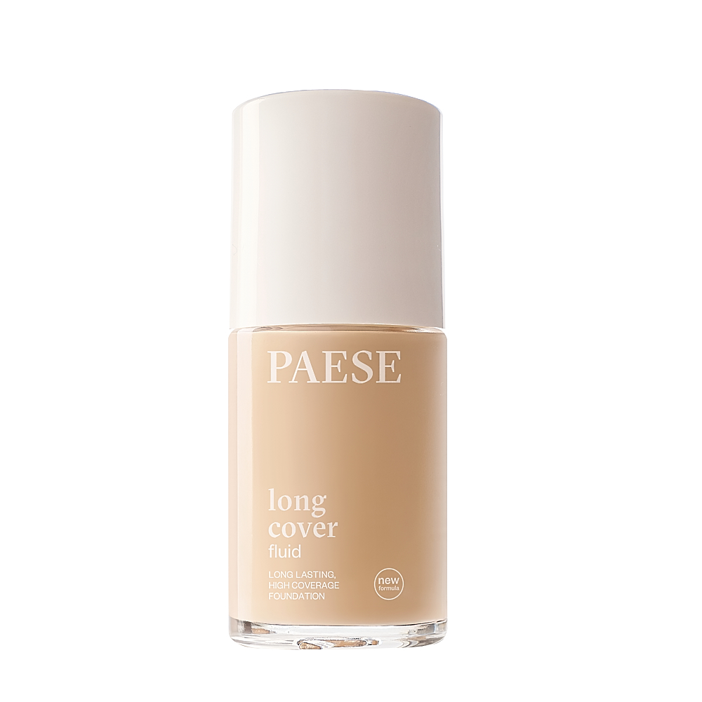 PAESE Long Cover Fluid - Noua formulă: Fond de ten cu acoperire de lungă durată, 1,75 Sand Beige
