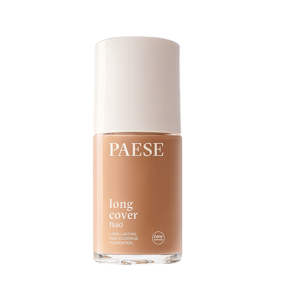 PAESE Long Cover Fluid - Noua formulă: Fond de ten cu acoperire puternică și rezistență îndelungată 03 Gold Beige