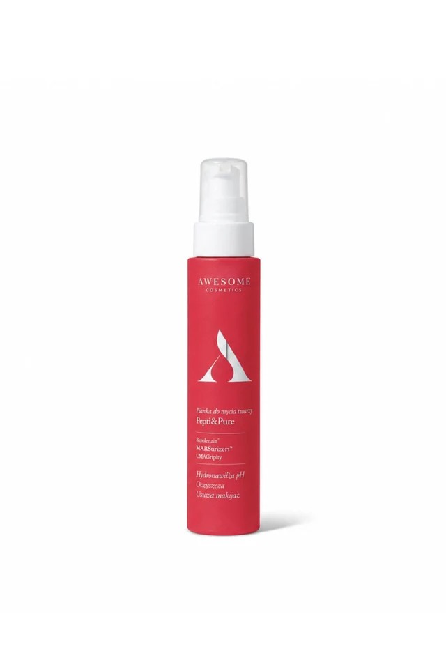 Awesome Cosmetics  Pepti&Pure Spumă de curățare pentru față 100 ml