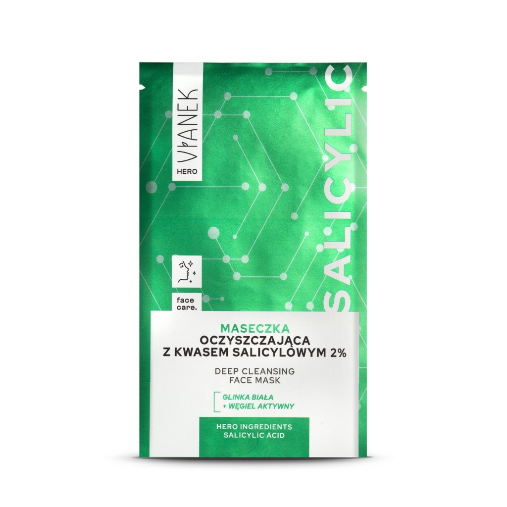 Vianek Mască purificatoare cu acid salicilic 2% 10 ml
