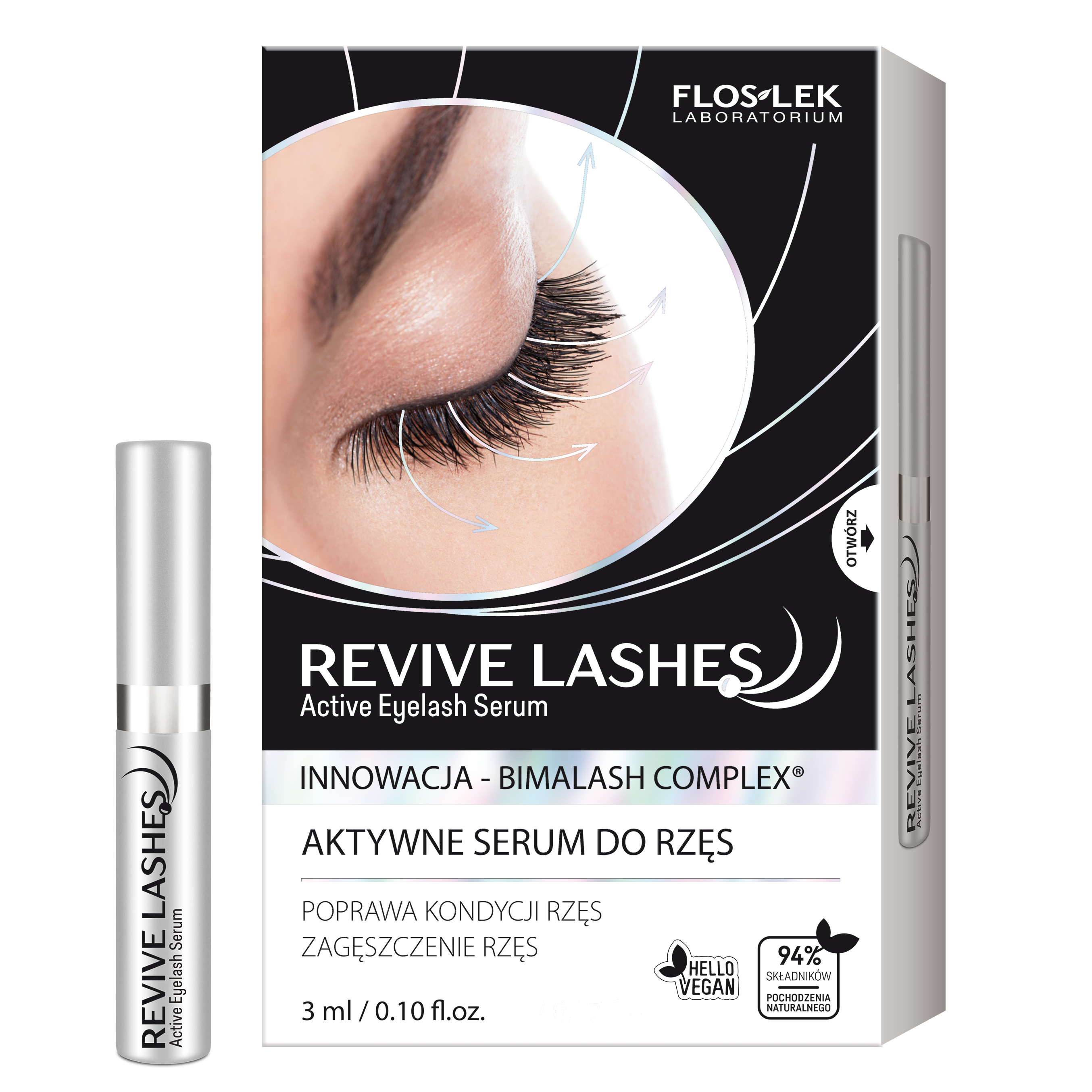 Floslek Laboratorium Ser activ pentru gene 3 ml