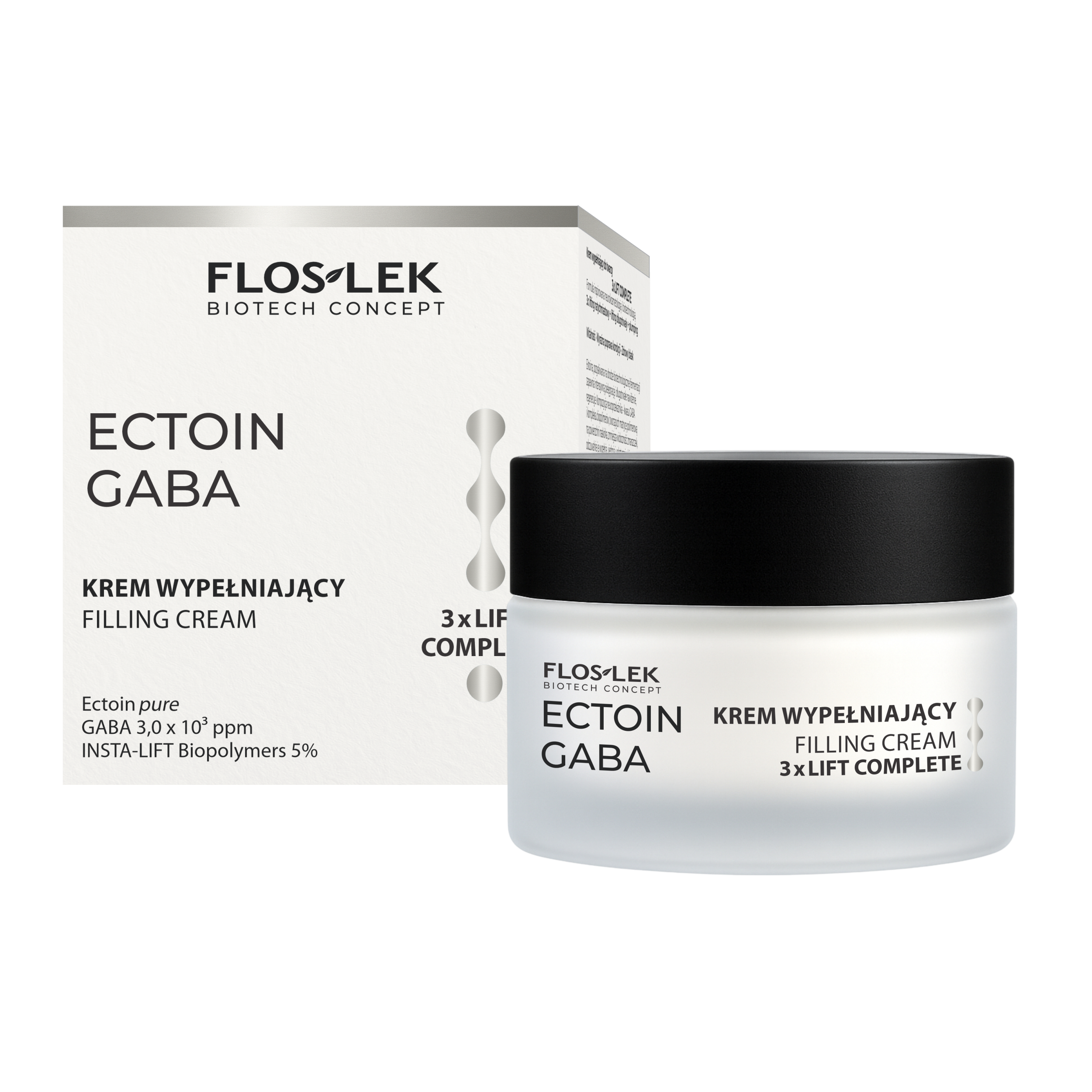 Floslek Biotech Concept Cremă de umplere pentru față 3 x Lift Complete 50 ml