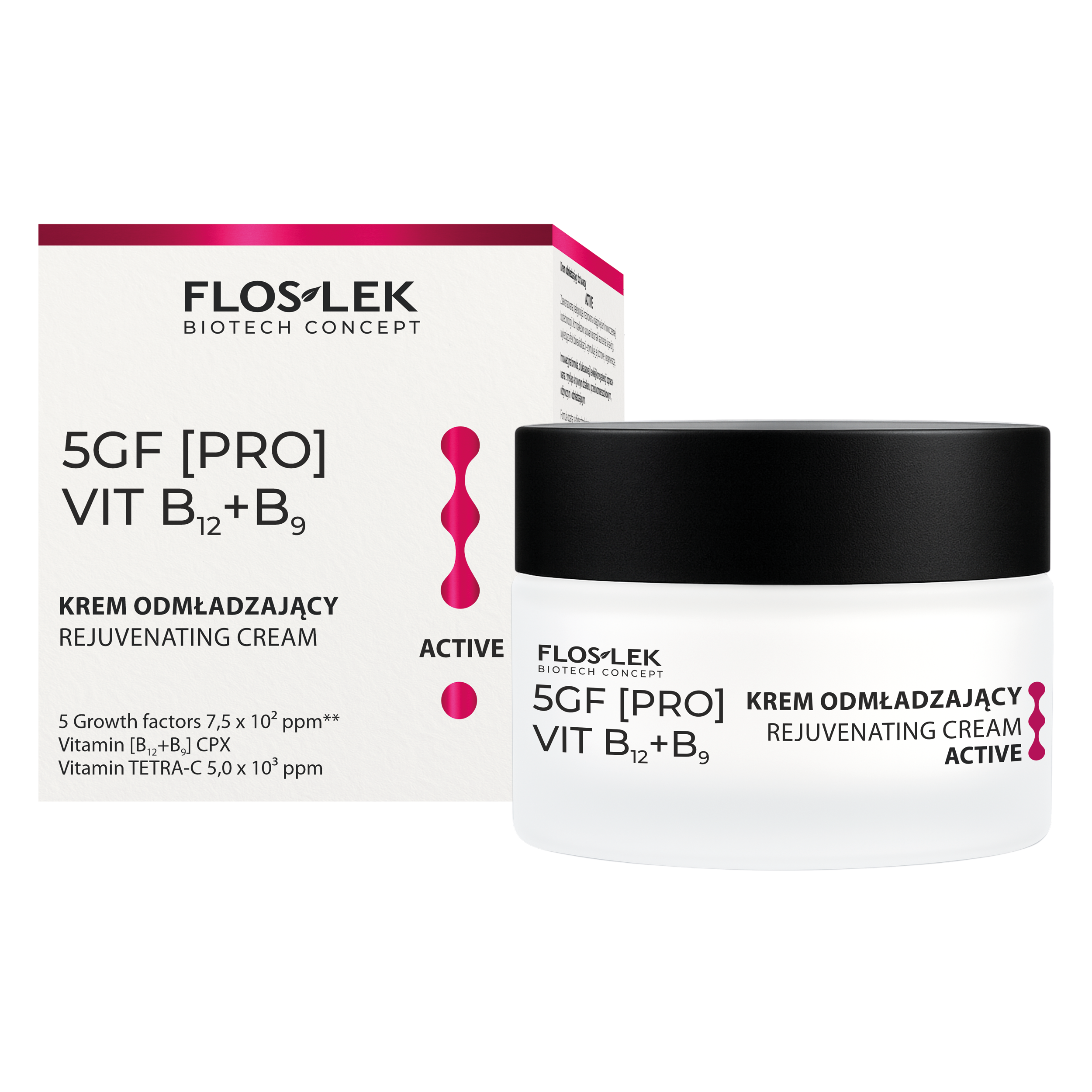 Floslek Biotech Concept Cremă de întinerire pentru față Active 50 ml