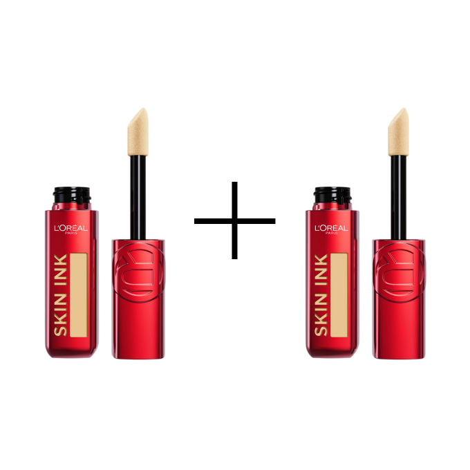 L'Oréal Infaillible Skin Ink Fond de ten 140 Warm 1+1