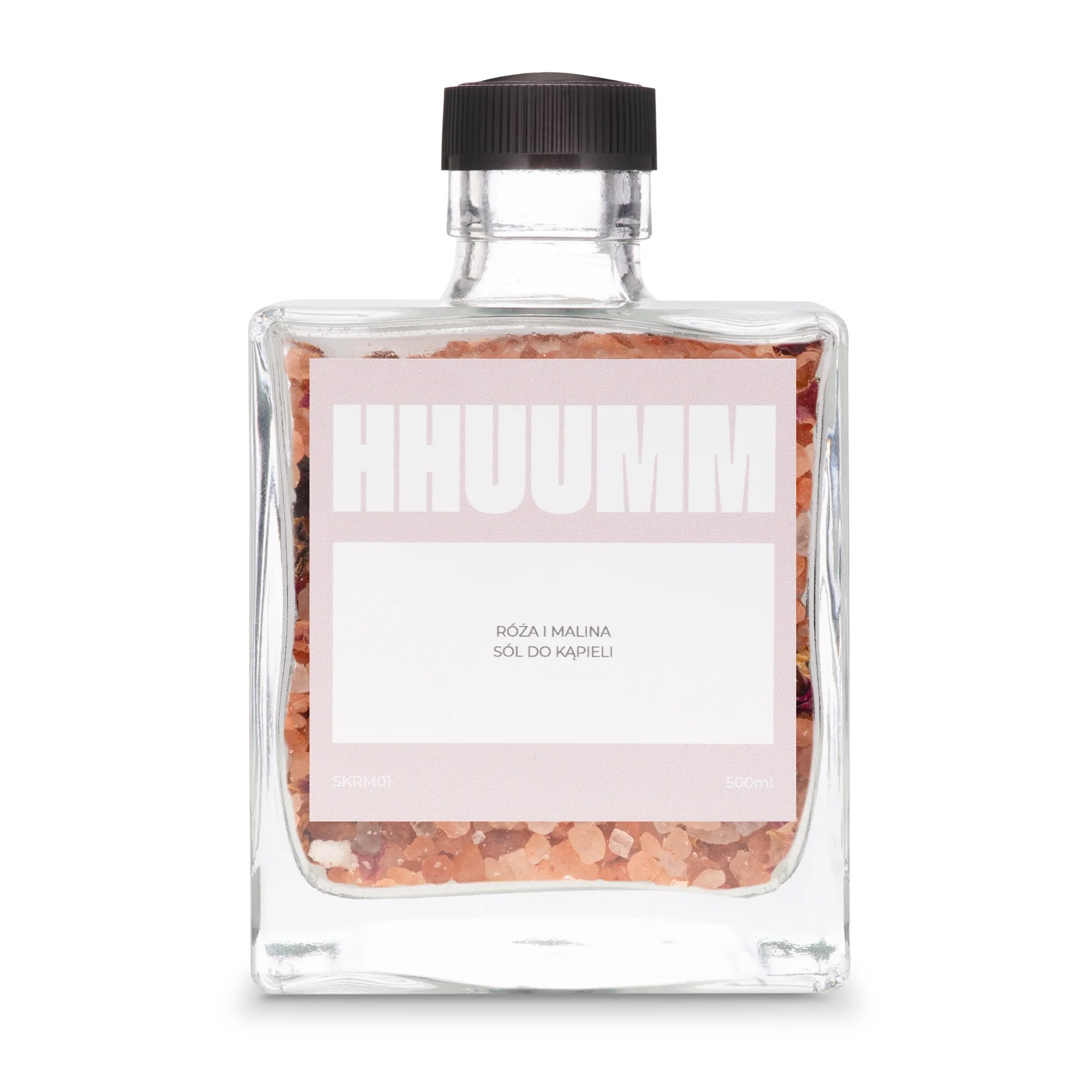 HHUUMM Sare de baie cu aromă de trandafir și zmeură 500 ml