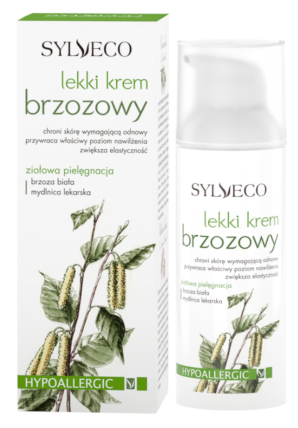 Sylveco Cremă ușoară de mesteacăn
