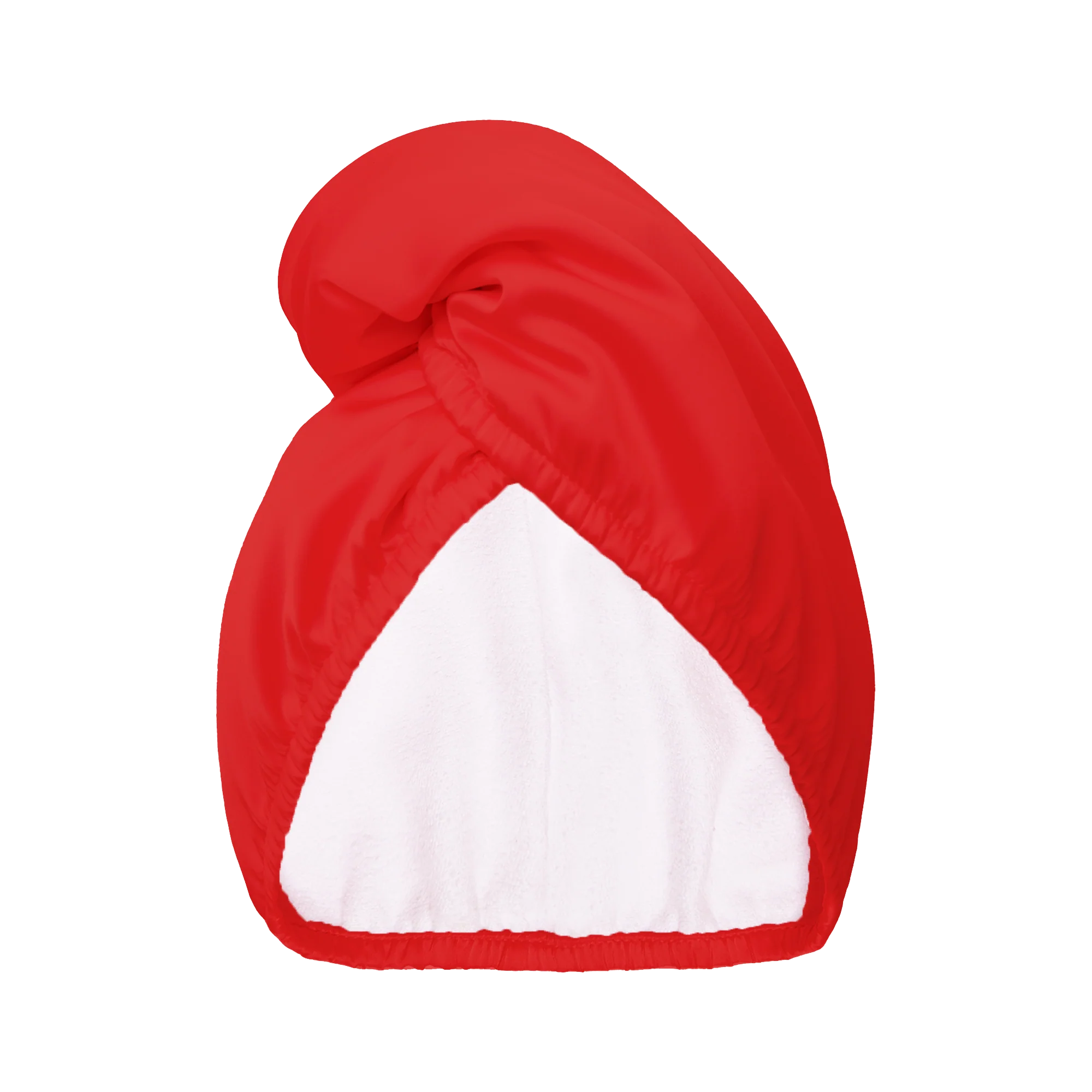 GLOV Hair Wrap Satin Turban roșu