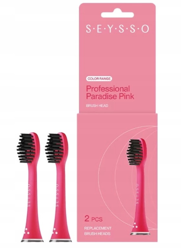 SEYSSO Pink Paradise Pink Sfaturi de înlocuire pentru periuța de dinți Sonic 2 buc.