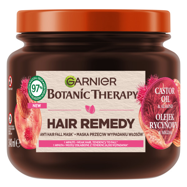 Garnier Botanic Therapy Mască de păr cu ulei de ricin și migdale 340ml