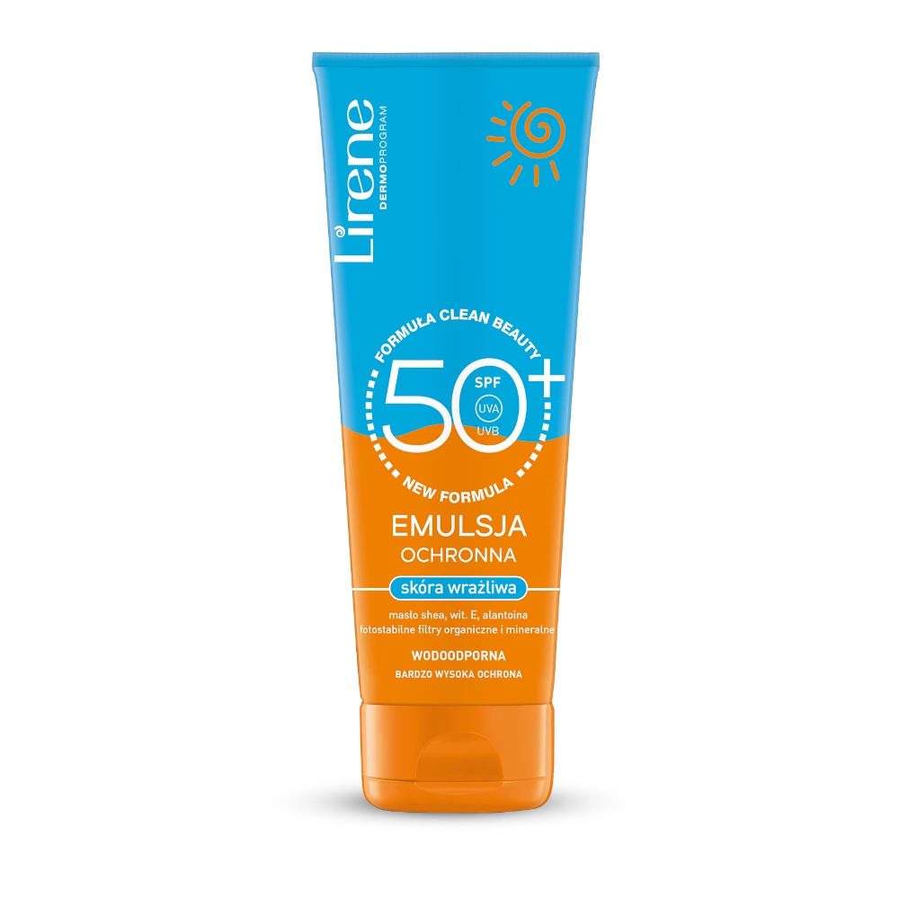Lirene Emulsie protectoare pentru piele sensibilă SPF50+ 120ml