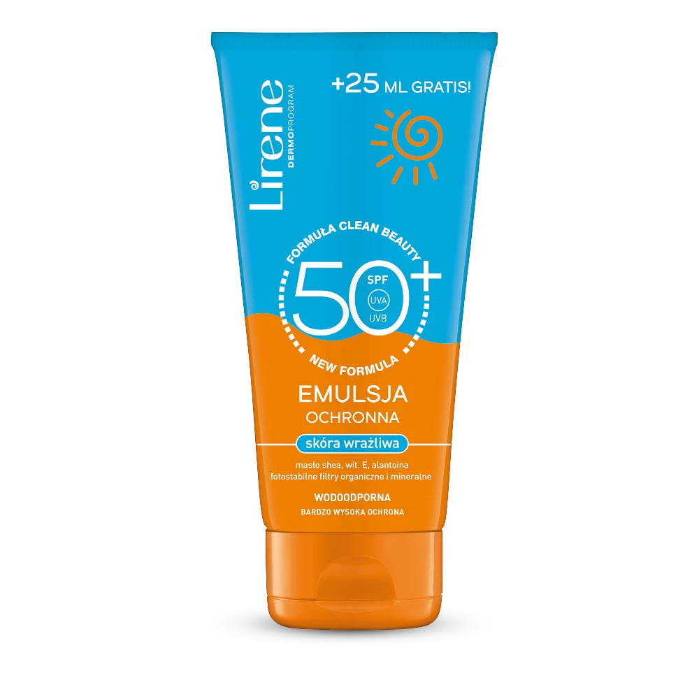Lirene Emulsie protectoare pentru piele sensibilă SPF50+ 175ml