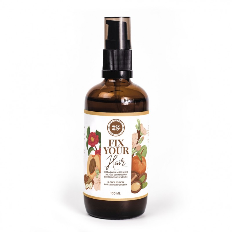 MEXMO Fix Your Hair Oil Blend pentru părul mediu și aspru 100ml