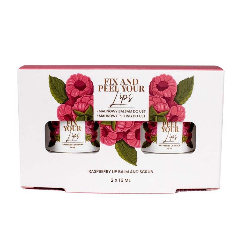 MEXMO Fix and Peel Your Lips Kit pentru buze Raspberry