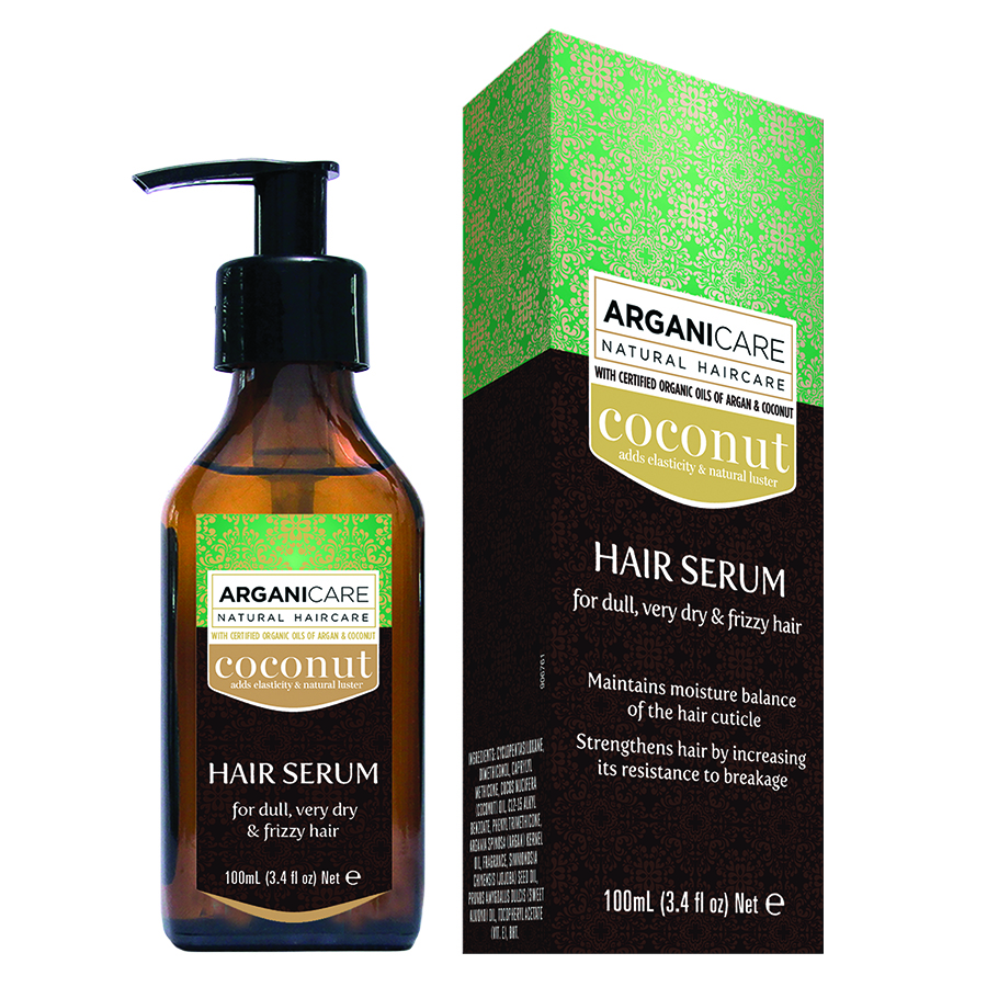 Arganicare Serum pentru părul uscat și deteriorat Cocos 100ml