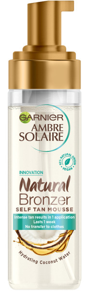 Garnier Ambre Solaire Natural Bronzer Autobronzant Mousse 200ml