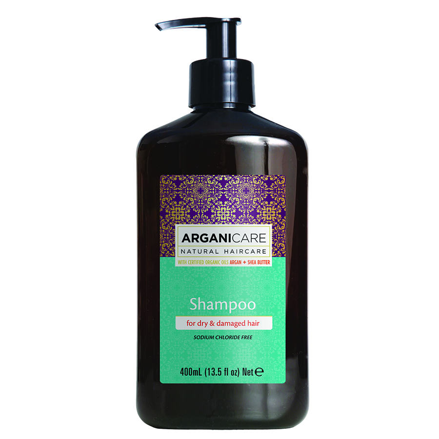 Arganicare Șampon pentru păr uscat și deteriorat 400ml