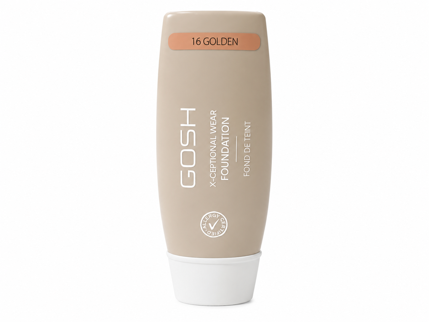 GOSH Fond de ten de lungă durată X-CEPTIONAL WEAR Golden 16