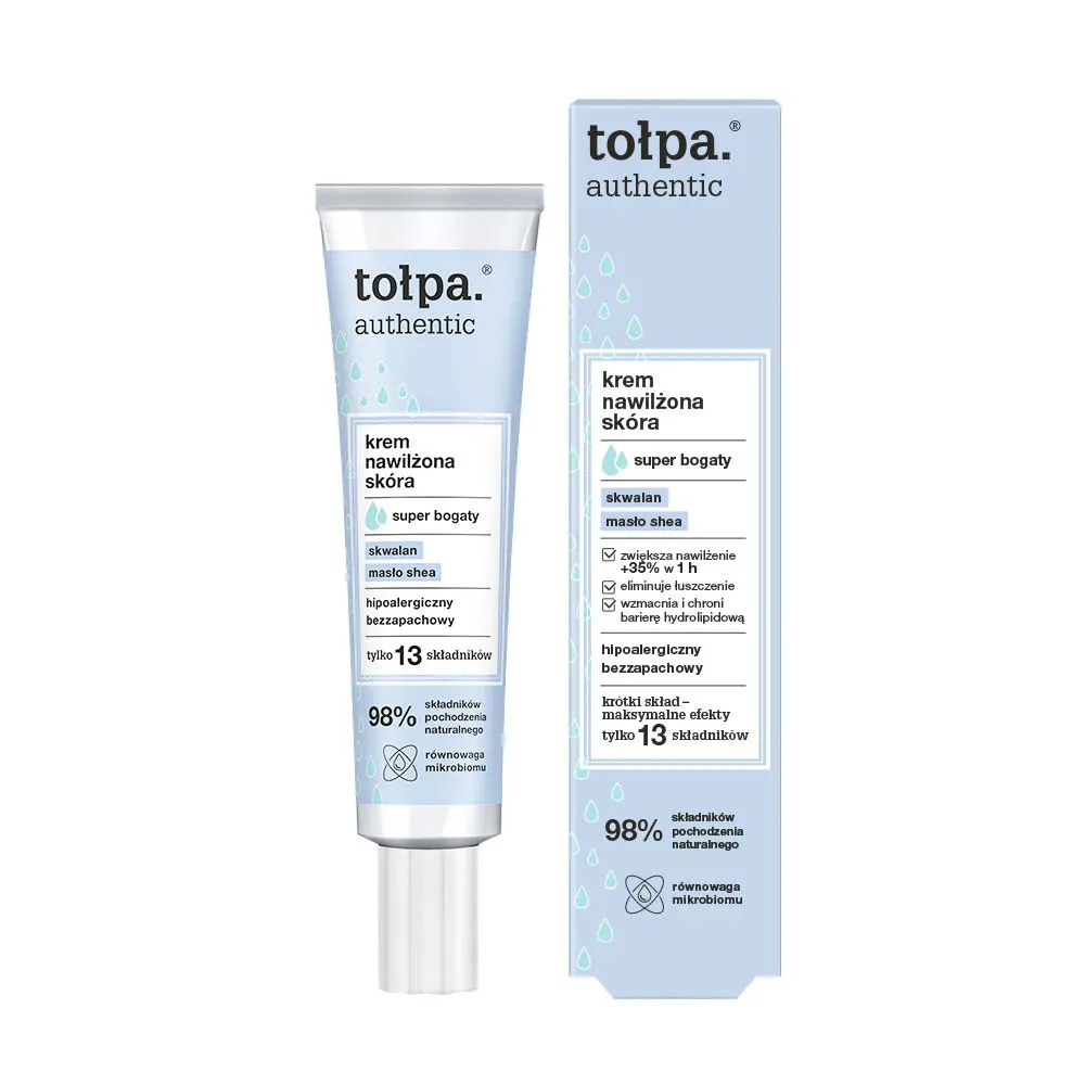 Tolpa Authentic Moisturised Skin Cream Super Rich 40ml
