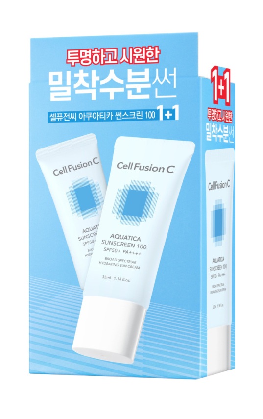 Cell Fusion C Aquatica Cremă hidratantă cu protecție ridicată 2 x 35ml