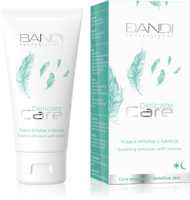 Bandi Delicate Care Emulsie calmantă cu lemn dulce 50ml