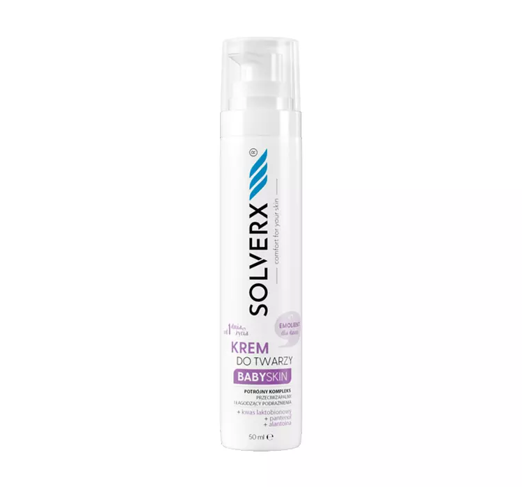 Solverx Baby Skin Baby Skin Cremă de față 50ml